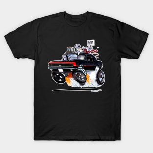 RAT POWER 1968 Black n red Camaro T-Shirt